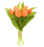 11.75" Rt Tulip Bouquet Or