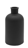 Large Black Glass Bottle