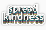 Spread Kindness Lettering Sticker