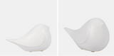 Ceramic Chubby White Bird