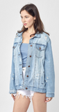 RISEN - Loose Fit Distressed Jacket