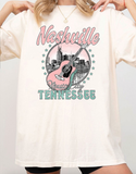 Nashville Music City Oversized T-shirts