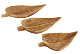 Teak Wood Leaf Tray