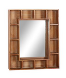 Wood Wall Mirror