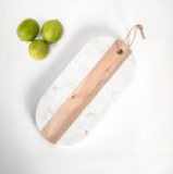 Marble Wood Serving Board