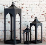 Black Aluminum Lanterns