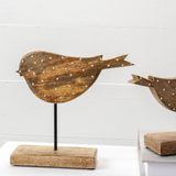 Wood Dot Bird Tabletop