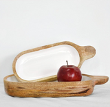 Enamelware Handle Tray