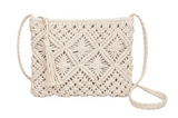 Woven Bohemian Tassel Crochet Shoulder Bag