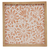 Carved Wall Art Orange