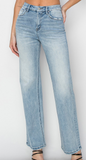 RISEN - High Rise Straight Jeans