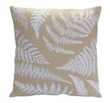 Fern Pattern Pillow Cotton