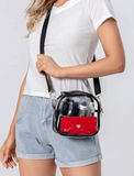 Stadium Approved Clear Crossbody Jelly Bag