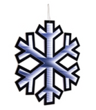 Snowflake Infinity Light 23.5H Acrylic UL Plug