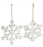 Snowflake Ornament (2 Asst)