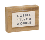 Gobble Washed 3D Block