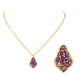 Moroccan Druzy Necklace