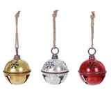 Metallic Bell Ornament