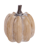 Wood-Look Pumpkin