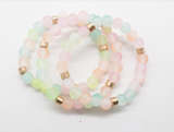 Color Beads Multi Stretch Bracelet