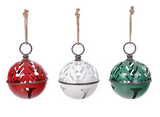 Glossy Tree Cut Bell Ornament