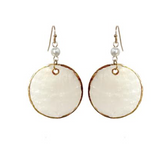 Shell Pearl Earrings