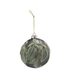 Glass Xmas Ball Ornament