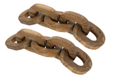 Teak Chain Decor