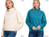 Scuba Half Zip Pullover Sweatshirts