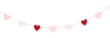 Wood Garland Heart