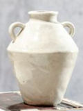 Cream Color Handle Vase