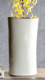 White Sand Ceramic Vase