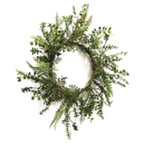 Leaf And Fern Wreath