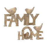 Family And Home Resin Cutout Blocks