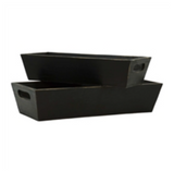 Black Rectangular Trays