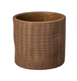 Cement Scored Pot