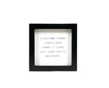 Wood Frame Sign