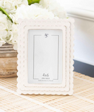 Wood Scallop Photo Frame (4x6)