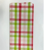 Watermelon/lime Spring Checks Kt
