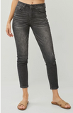 Risen - Mid Rise Ankle Skinny Jeans