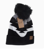 Aztec Natural Faux Fur Pom