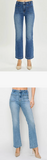 Risen - High Rise Ankle Bootcut Patch Pocket Jeans