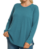 Baby Waffle Long Sleeve Top