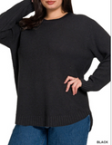 Round Neck Basic Sweater
