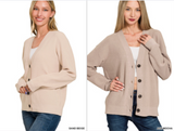 Viscose Sweater Cardigan