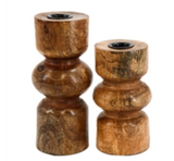 Mango Wood Taper Holders