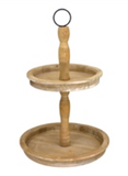 Natural 2 Tier Tray