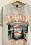 Vintage-inspired Outdoor Mountain Tee