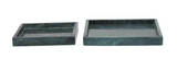 Marble Tray Sq Grn 10, 8w