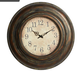 Metal Wall Clock 24d